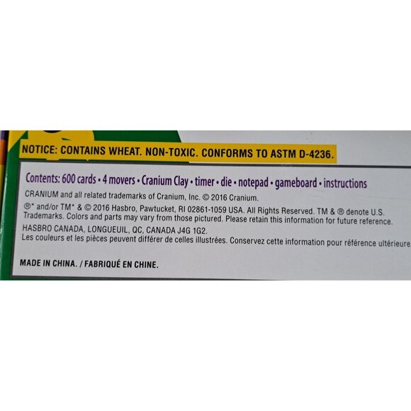 Cranium Board Game Hasbro Complete in Box Used - Picture 3 of 6